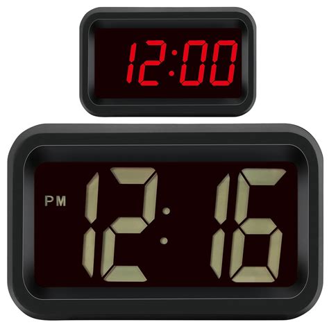 Buy Timegyro Battery Operated Digital Clock,Small Cordless Desk Clock ...