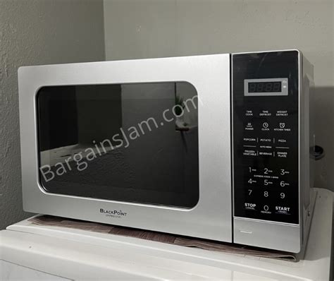 BLACKPOINT MICROWAVE .8 CB -- MIRROR FINISH "JANET" » BarGAINSjam