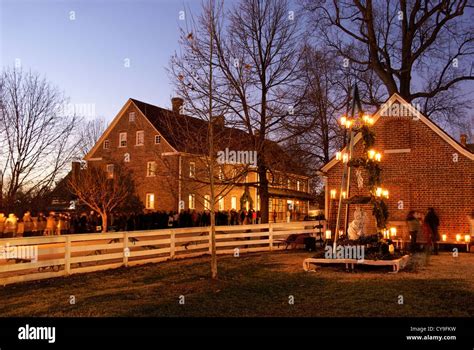 Traditional Moravian Christmas Pyramid In Old Salem North Carolina