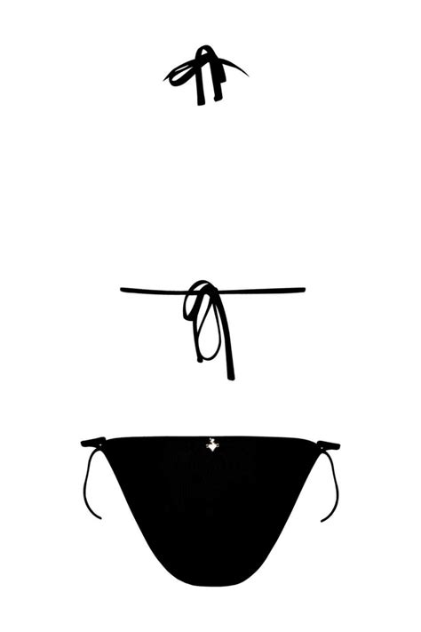 MONOCHROME RIBBED BIKINI SET FOR TEENS Sugarfreeshops