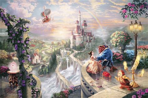 Thomas Kinkade Disney Paintings