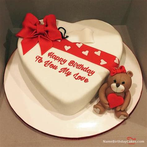 Romantic Birthday Cake For Girlfriend Download And Share