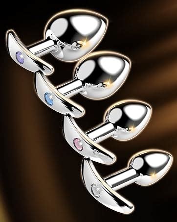 Amazon Anal Plug Beginner Set Anal Toys Beginner Piece Set Sex Toys With Crystal Hook
