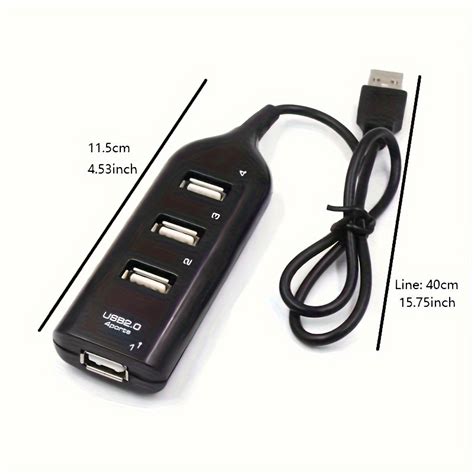 Micro Usb Hub 20 Multi Port Usb 4 Ports Hub Usb Haute Temu France