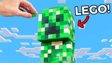 I Built A LEGO Creeper That Destroys Itself YouTube