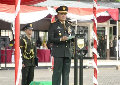 Pangdam Pimpin Upacara Hut Tni Ke 77 Dan Hut Ke 72 Kodam Iv Diponegoro