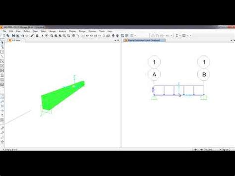 SAP2000 Beam Design And Analysis By SAP Design And Analysis Of Beam