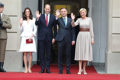 Kate i William w czasie wizyty w Polsce zamieszkają w Belwederze Pałac