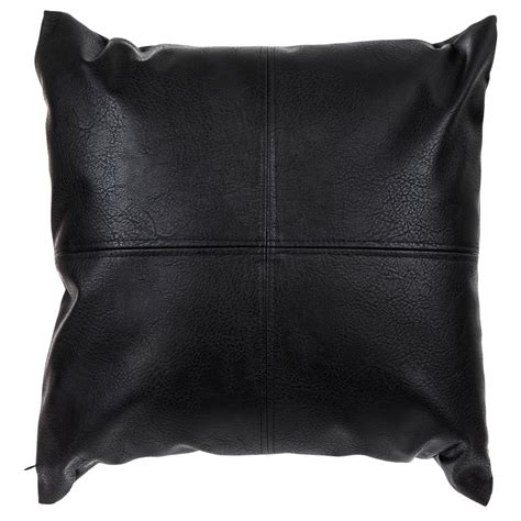 Square Faux Leather Pillow Hobby Lobby 2401743