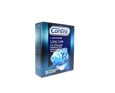 Презервативы Contex Long Love с анестетиком / Контекс для продления ...