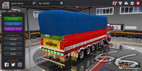 Livery Ashok Leyland 3718 New Truck Mod Artofit