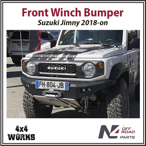 Front Bumper For Suzuki Jimny Jb74 Jb64 2018 Gen4 Sierra Jb74w Jb64w