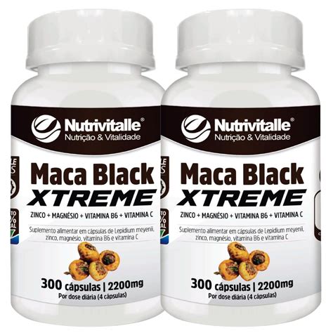 Maca Peruana Black Xtreme Mg C Psulas Nutrivitalle Natunutra