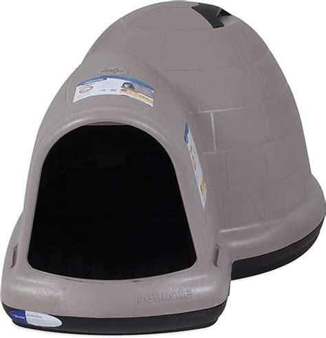 Petmate Indigo Igloo Style Dog Kennel Extra Large 52l X 39w X