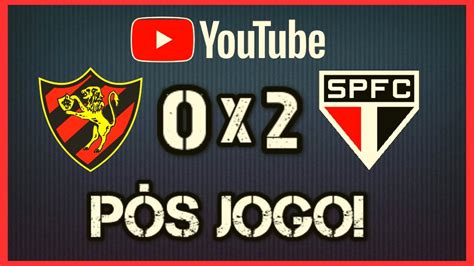 P S Jogo Sport X S O Paulo Fc Grande V Toria Tricolor E