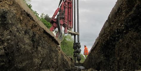 Installation of an In-Situ Soil Mix Barrier - Sirius
