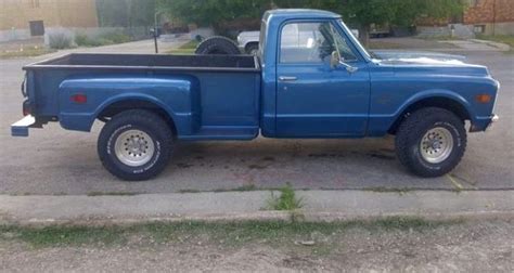 72 Chevrolet C 10 Custom Step Side Long Bed Truck For Sale Photos