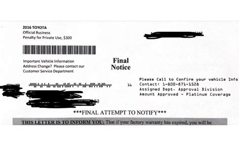 Vehicle Services Division Letter Is It A Scam • Road Sumo