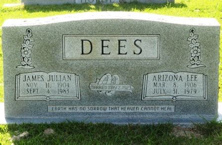 James Julian Dees Find A Grave Memorial