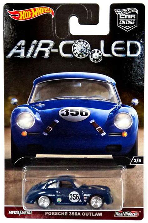 Hot Wheels Car Culture Air-Cooled Porsche 356A Outlaw 164 Die-Cast Car ...