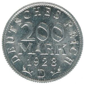 Deutsches Reich 200 Mark 1923D A9399 EBay