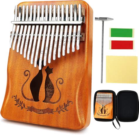 Piano Pouce Kalimba Touches Avec Instruction D Tude Et Marteau D