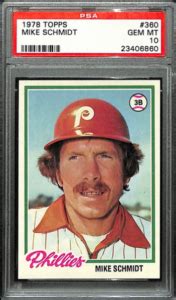 11 Most Valuable Mike Schmidt Baseball Cards Midland Mint