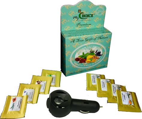 Amazon.com: Natural Car Air Freshener - 8 Aromatherapy Blends of 100% Pure Essential Oils ...