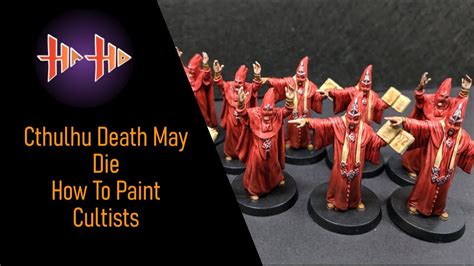Cthulhu Death May Die Painting Guide
