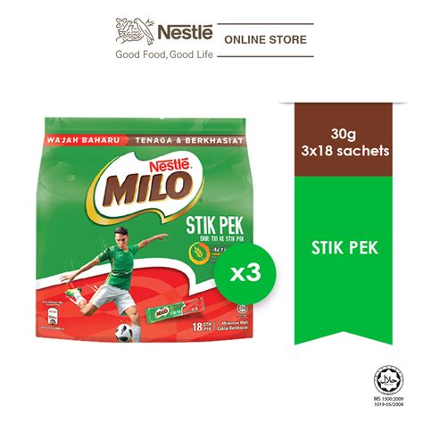 Nestl Milo Stick Pack Activ Go Sticks G X Packs