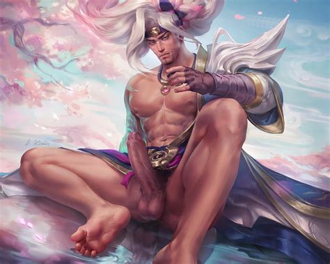 Rule 34 Azalien Big Penis Cherry Blossoms Drinking League Of Legends