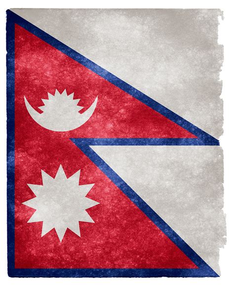 nepal grunge flag grunge textured flag  nepal  vintage flickr