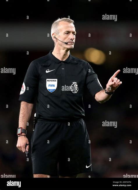 Match Referee Martin Atkinson Stock Photo Alamy