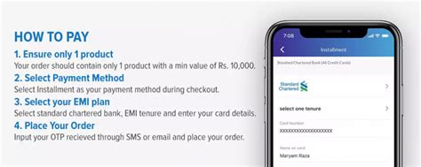 Standard Chartered Asaan Installment Plan In Collaborations With Daraz