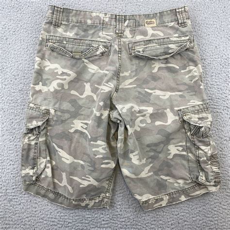 Levi’s Signature Men’s Cargo Shorts Camo Brown Green  Gem