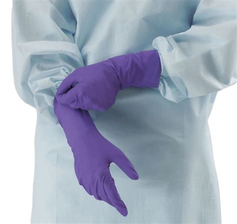 PURPLE NITRILE Exam Gloves Medical Gloves HALYARD