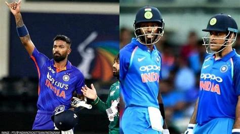 Asia Cup 2022 I Have Seen Mahi Bhai Hardik Pandya Credits MS