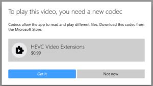 How To Install Hevc Video Extensions Codecs In Windows Free Paid