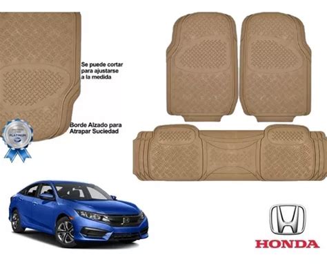 Tapetes Uso Rudo Beige Rd Honda Civic 2022 Meses Sin Intereses