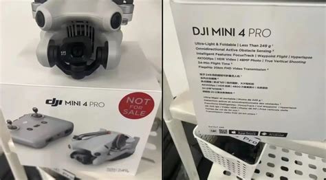 DJI Mini 4 Pro Specs And Images Leaked Unexpectedly