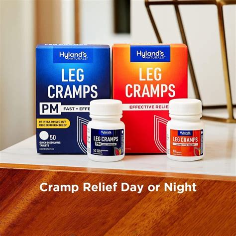 Hylands Naturals Leg Cramps Tablets Magnesium For Muscle Cramps