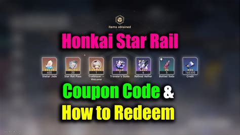 Honkai Star Rail Code Gladelekatelynn