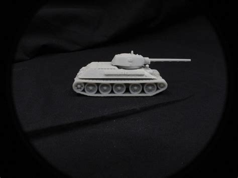 Soviet T-34-57 Tank WW2 15mm 1/100 Flames of War - Etsy