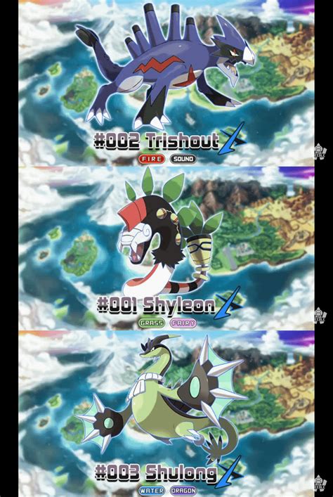 Here's the starters from the new fangame Pokemon Xenoverse. They do not ...