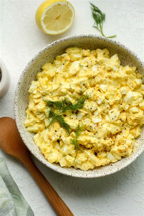 Simple Egg Salad With Dill Suebee Homemaker