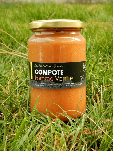 Compote Pomme Vanille G Agrocampus