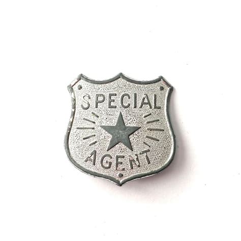 Special Agent Badge - Etsy