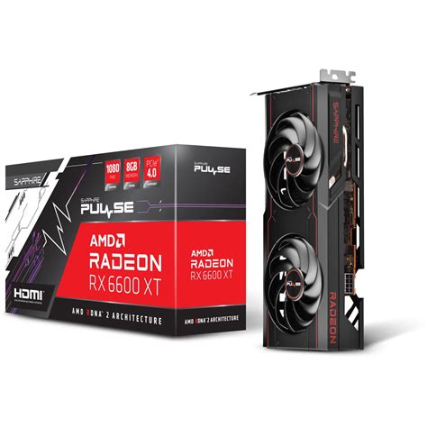 8gb Sapphire Radeon Rx 6600 Xt Pulse Oc Gaming Ddr6 Retail