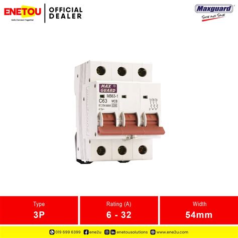 Maxguard Miniature Circuit Breakers Mcb A A P Ka