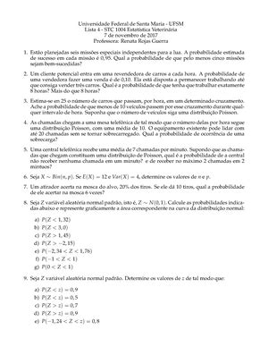 Exercícios sobre a Distribuição Binomial Estatística C Contábeis